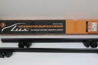 Багажник с прямоугольными дугами для а/м с рейлингами 1,2м Lux