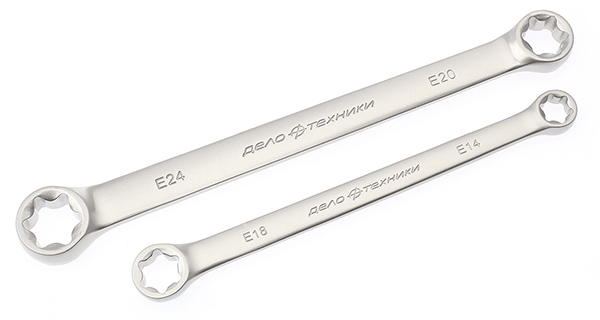 514408 ДТ Ключ накидной TORX Е6хЕ8